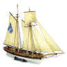 Набор для постройки модели корабля MARSEILLE  французская 26-пушечная шхуна. Масштаб 1:64