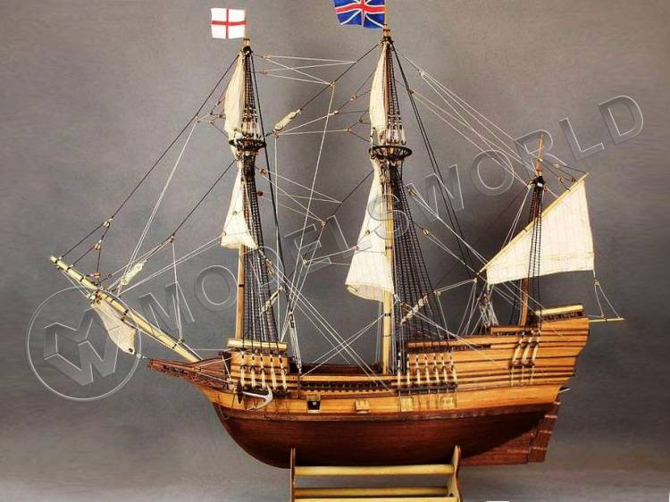 Набор для постройки модели корабля MAY FLOWER. Масштаб 1:48 - фото 1
