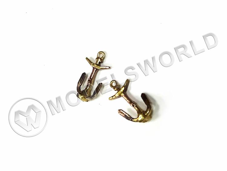 Якорь Мартина, 2 шт. Масштаб 1:350 - фото 1