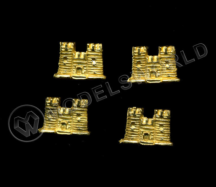 Декоративный элемент, крепость, 10 мм, металл 1 шт. - фото 1