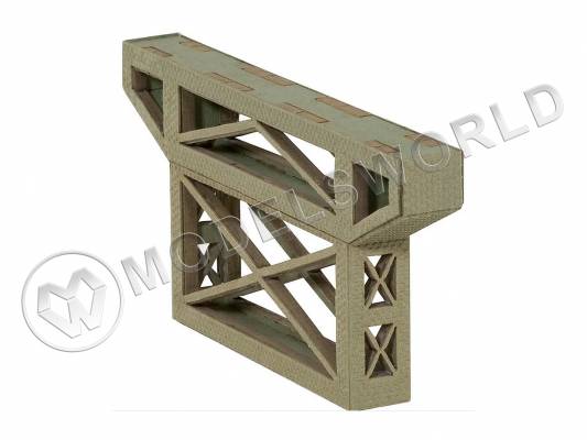 Переходник опор моста. Масштаб H0/TT