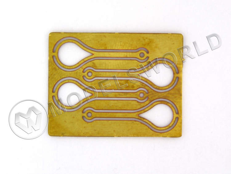 Вант путенсы штанга, 5 мм, латунь, 4 шт - фото 1