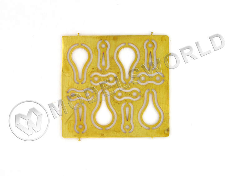 Вант-путенсы цепь, 3.5 мм, латунь, 4 шт - фото 1