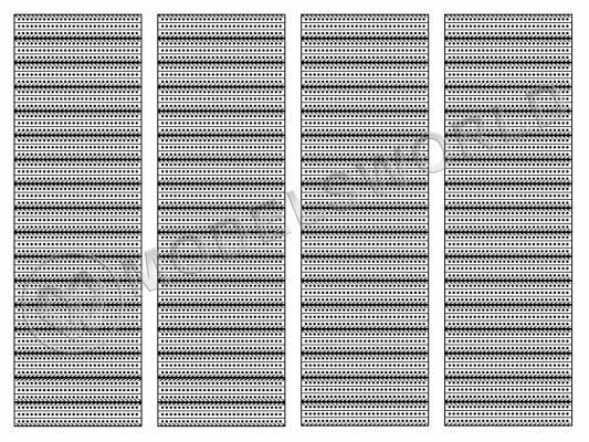 Фототравление аэродромное покрытие К1Д, 18 плит. Масштаб 1:32