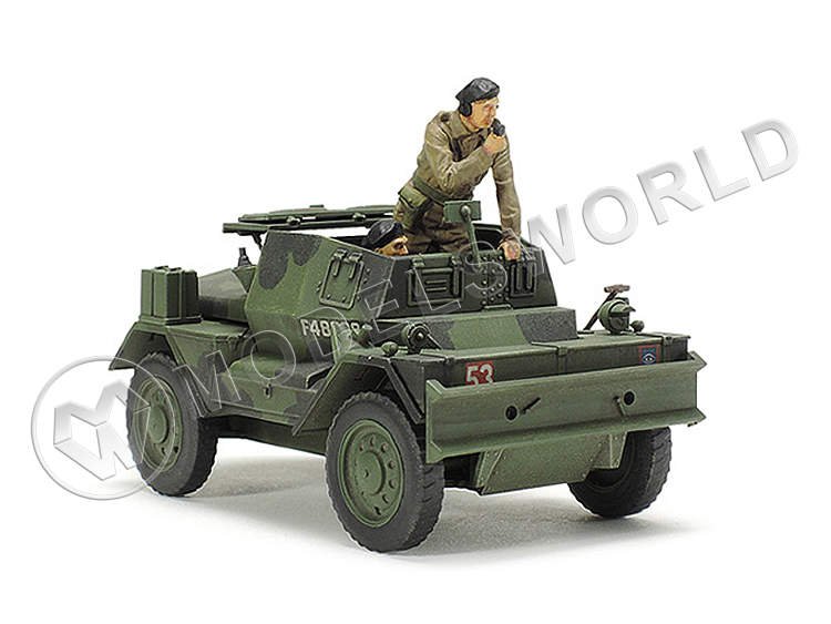 Склеиваемая пластиковая модель Английский бронеавтомобиль-разведчик "Dingo" Mk.II. Масштаб 1:48 - фото 1