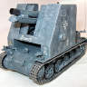 Склеиваемая пластиковая модель Немецкая 150-мм самоходная пехотная гаубица «Бизон» sIG 33 (Sf). Масштаб 1:35