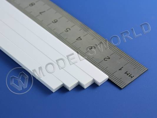 Полоска пластиковая 2.5х6.3 мм, 6 шт