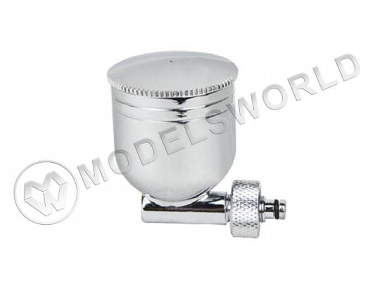 Емкость с крышкой JAS, 9 мл, трубка 90 градусов, гайка, металл