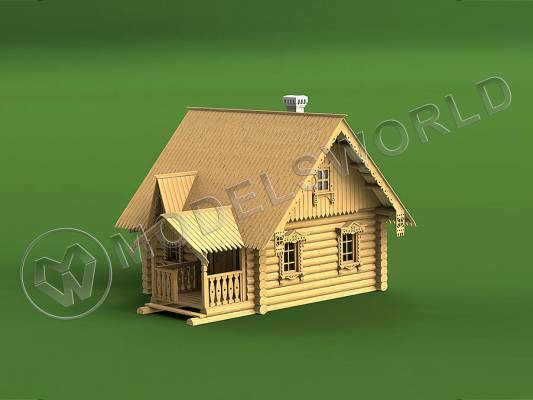 Набор для постройки модели Сторожевой домик, XIX век. Масштаб 1:72