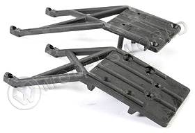 Пластина защиты редуктора (перед/зад) для автомоделей TRAXXAS Slash, 2 шт