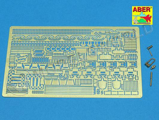 Фототравление для Schwere Spahwagen (Heavy Armoured Wagon). Масштаб 1:35