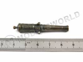 Пушка Испанского образца, полностью обработанная, 47.5 мм., с декором