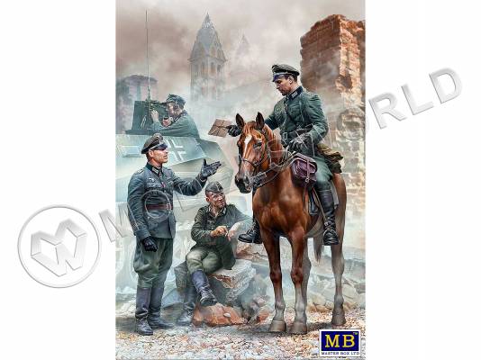 Фигуры "Срочный пакет". Немецкие военные, II МВ. Масштаб 1:35