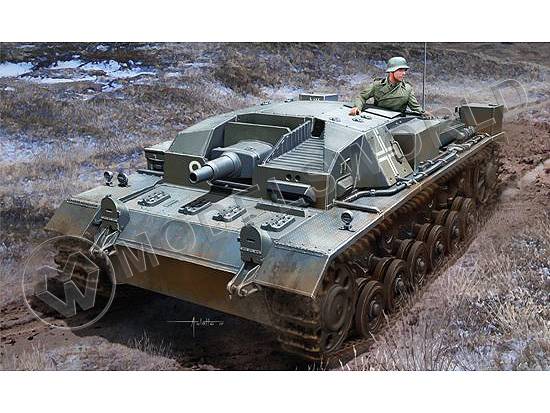 Склеиваемая пластиковая модель Немецкая САУ StuG.III Ausf.A. Масштаб 1:72 - фото 1