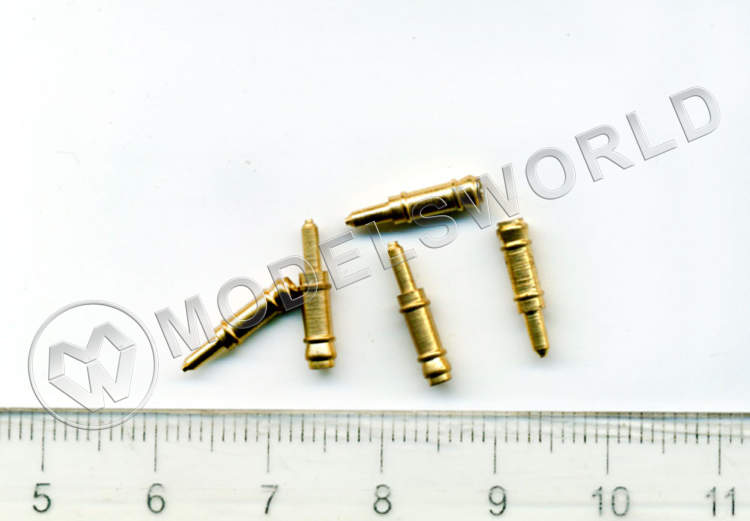 Макет пушки, латунь, 8 мм, 2 шт Макет пушки, латунь, 8 мм, 2 шт - фото 1