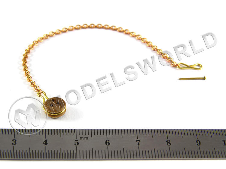 Вант-путенс цепной с юферсом, 7 мм, 1 шт - фото 1