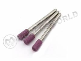 Насадка шлифовальная, оксид алюминия, цилиндр, 3х8 мм, 3 шт