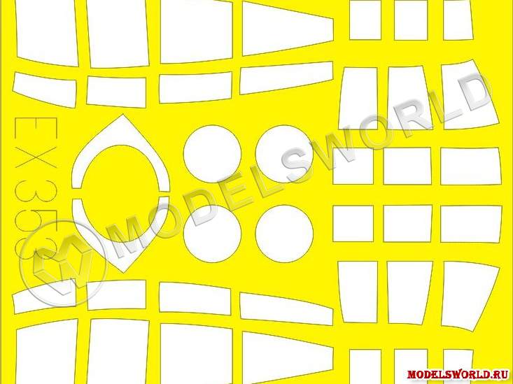 Окрасочная маска для V-173, Special Hobby. Масштаб 1:48 - фото 1