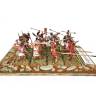 Готовая модель, миниатюра "Пехота Карфагена" 19 фигур в масштабе 1:72