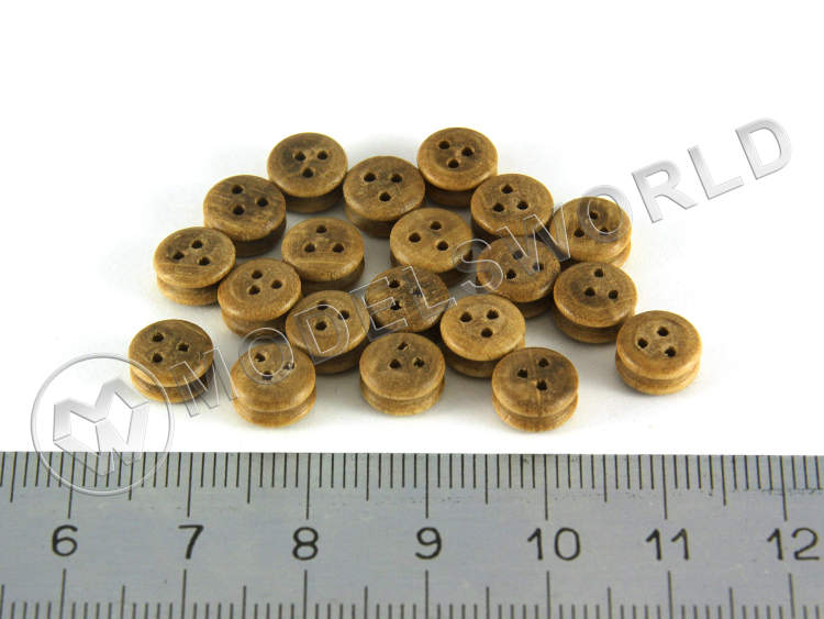 Юферс, орех, 7 мм, 10 шт - фото 1