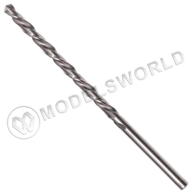 Сверло спиральное Р6М5, d-2.4 мм, 1 шт - фото 1