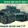 Склеиваемая пластиковая модель Немецкий лёгкий танк T-IF. Масштаб 1:35