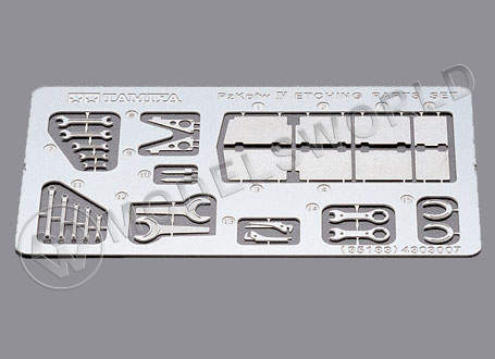 Набор фототравления для танка Pz.Kpfw.IV. Масштаб 1:35 - фото 1