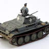 Склеиваемая пластиковая модель Немецкий лёгкий танк Pz.Kpfw.II Ausf.D. Масштаб 1:35