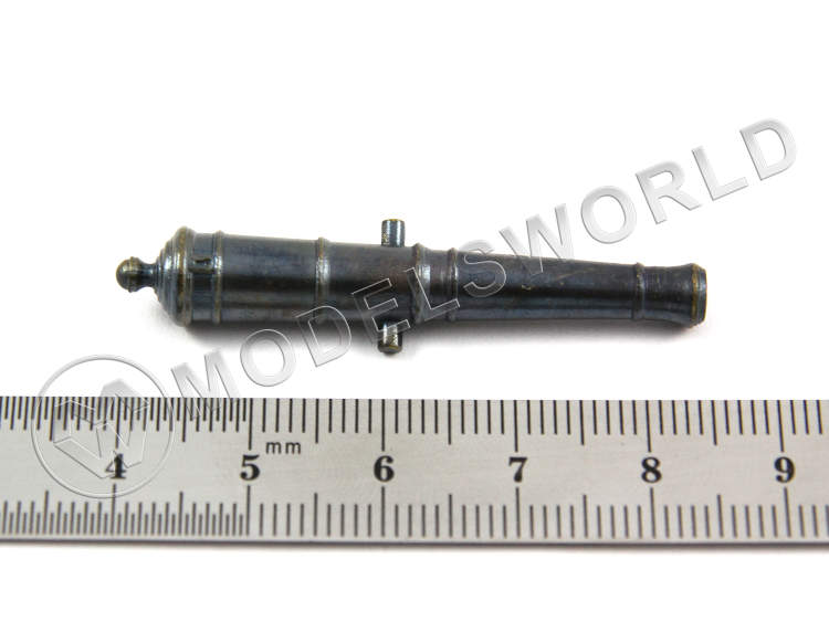 Пушка. Полностью обработанная, 46 мм., без декора, 2 шт - фото 1