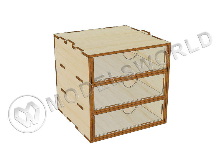 Mini модуль-органайзер на 3 ящика - фото 1