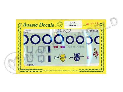 Декаль Boston. Масштаб 1:48 - фото 1