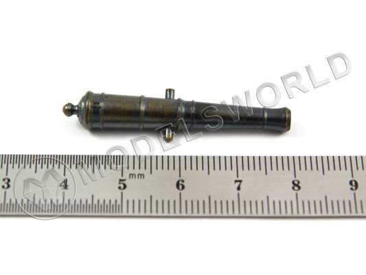 Пушка. Полностью обработанная, 41 мм., без декора, 2 шт