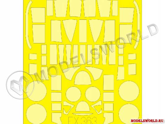 Окрасочная маска на P-61A с турелью, Great Wall Hobby. Масштаб 1:48