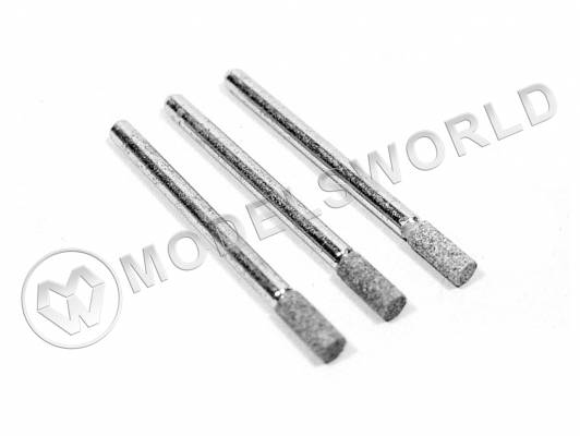 Насадка шлифовальная, карбид кремния, цилиндр, 3х8 мм, 3 шт