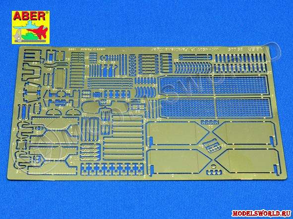 Фототравление для модели Tiger - Ferdinand, Italeri. Масштаб 1:35 - фото 1