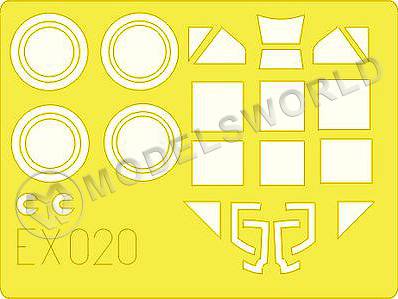 Окрасочная маска наBf 109E, Hasegawa. Масштаб 1:48