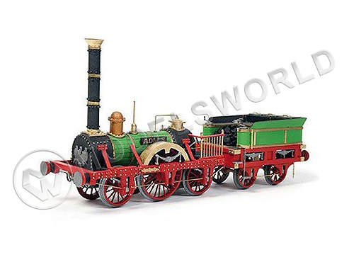 Набор для постройки модели паровоза ADLER. Масштаб 1:24 - фото 1