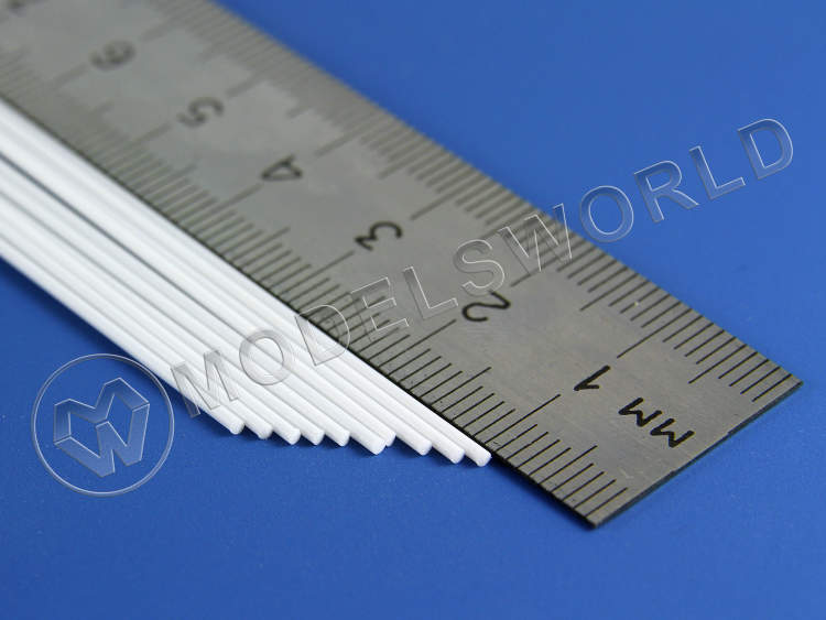 Пруток пластиковый круглый 1.0 мм, 10 шт - фото 1