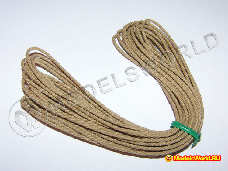 Нить для моделей Amati, бежевая, 2.0 мм х 5 м - фото 1