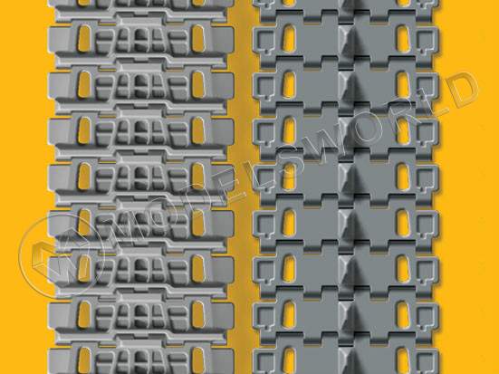 Набор  траков для танков ИС поздних серий. Масштаб 1:35 - фото 1