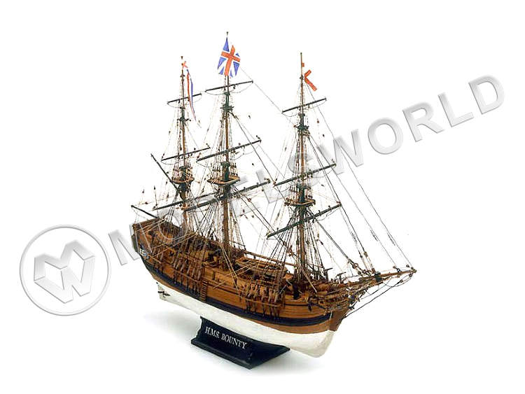 Набор для постройки модели корабля HMS BOUNTY. Масштаб 1:64 Набор для постройки модели корабля HMS BOUNTY. Масштаб 1:64 - фото 1