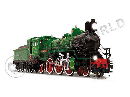 Набор для постройки модели паровоза С-68. Масштаб 1:32 Набор для постройки модели паровоза С-68. Масштаб 1:32 - фото 1