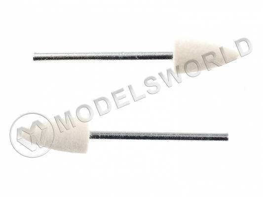 Войлочные насадки Proxxon 28801, конус 8 мм, 2 шт