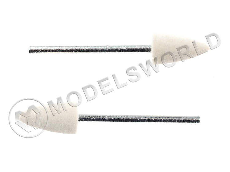 Войлочные насадки Proxxon 28801, конус 8 мм, 2 шт Войлочные насадки Proxxon 28801, конус 8 мм, 2 шт - фото 1