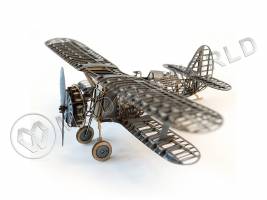 Каркасная модель из картона самолет И-15 БИС. Масштаб 1:35