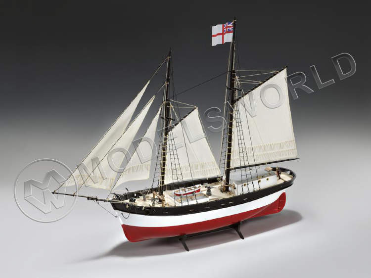 Набор для постройки модели корабля HUNTER Q-SHIP. Масштаб 1:60 - фото 1