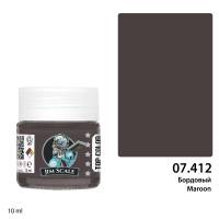 Спиртовая краска Jim Scale Бордовый (Maroon), 10 мл