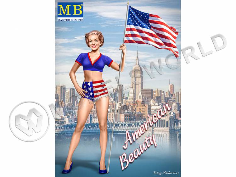 Фигуры, серия Пин-ап, набор №2, Бетти. Масштаб 1:24 - фото 1