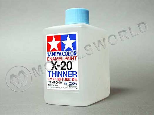Растворитель для эмалевых красок Tamiya X-20, 250 мл Растворитель для эмалевых красок Tamiya X-20, 250 мл - фото 1