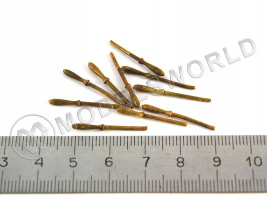 Нагель. Отливка. D-1.3 мм. L-10.0 мм. 10 шт